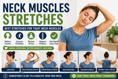 neck muscles stretches
