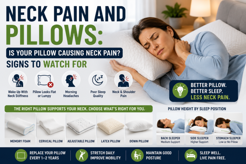 neck pain and pillows
