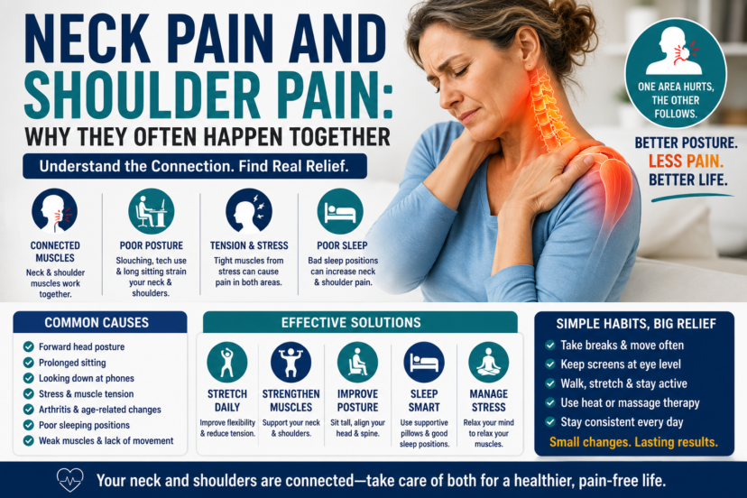 neck pain and shoulder pain