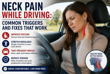 neck pain while driving