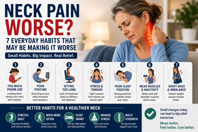 neck pain worse