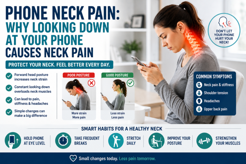 phone neck pain