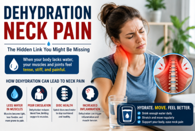 dehydration neck pain