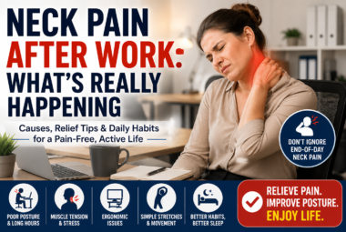 neck pain after work