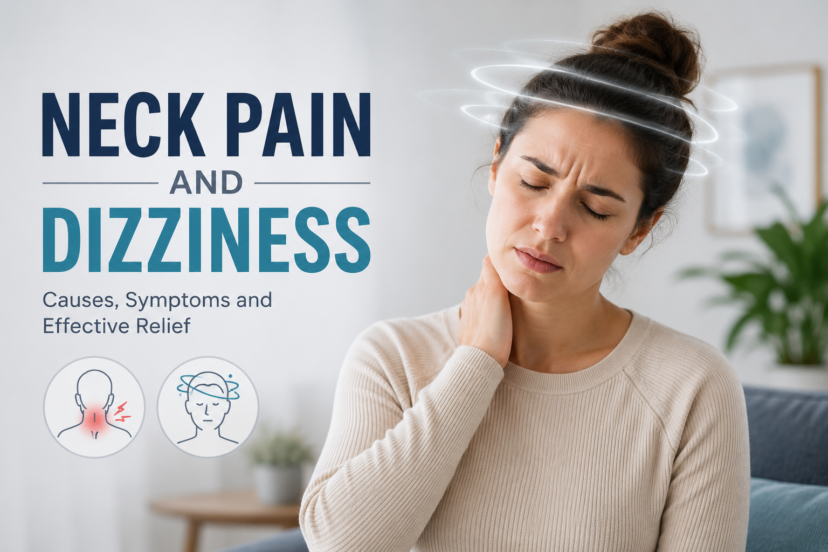 neck pain and dizziness