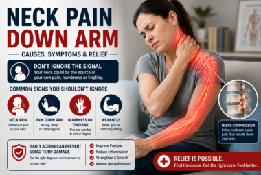 neck pain down arm