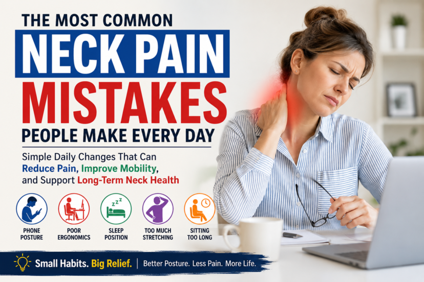 common neck pain mistakes