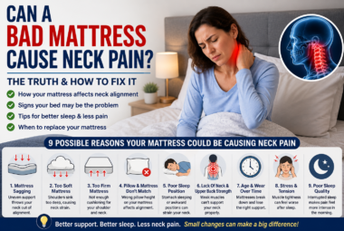 can a bad mattress cause neck pain