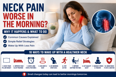 neck pain worse in the morning